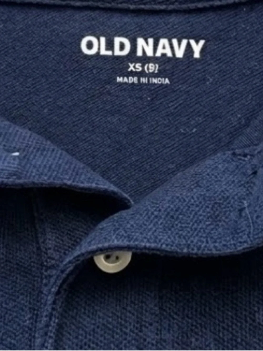 Old Navy Boys (Kindergarten) XS Navy Polo Bundle (6) - Back To School Uniform